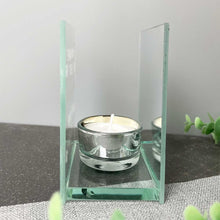 Load image into Gallery viewer, Pet Remembrance Tea Light Holder - &#39;You Left Paw Prints&#39;