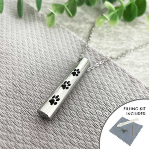 You added Pet Paw Prints Cremation Ashes Memorial Urn Necklace to your cart.