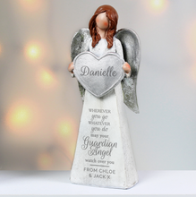 Load image into Gallery viewer, Personalised Guardian Angel Ornament