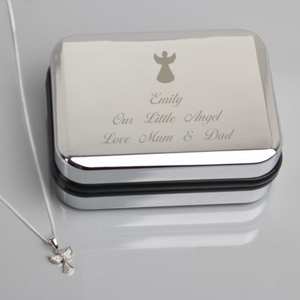Angel Necklace in Personalised Keepsake Box