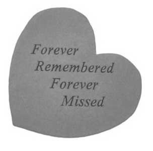 You added Memorial Cast Heart Stone - Forever Remembered to your cart.