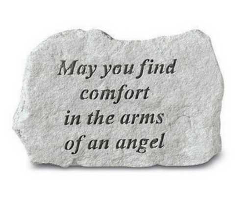 Memorial Stone Cast - May you find Comfort