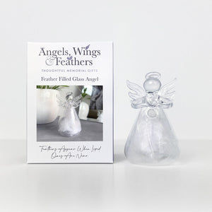 You added Angels, Wings & Feathers Feather Filled Glass Angel to your cart.
