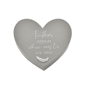 You added Graveside Heart Shaped Grey Memorial Plaque  - Feathers Appear to your cart.
