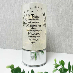 You added Memorial Indoor Cylinder Lantern. Butterfly & Dandelion Down. 'Build A Stairway'. to your cart.