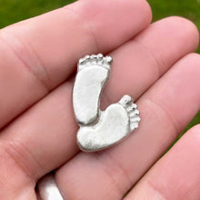 Load image into Gallery viewer, Remembrance Pin with &#39;There Is No Footprint Too Small...&#39; Message Card - Assorted Pins