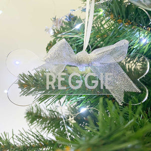 You added Personalized Christmas Tree Decoration, Named Dog Bone, Clear Acrylic to your cart.