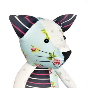 Bespoke Huggable Cat - Made From Loved Ones Clothes
