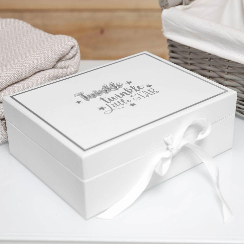 Memorys & Keepsake Box For An Infant.  Twinkle Twinkle Little Star.