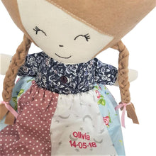 Load image into Gallery viewer, Bespoke Huggable Rag Doll - Made From Loved Ones Clothes