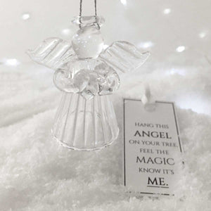 You added Memorial Angel Hanging Ornament. Clear Glass. to your cart.
