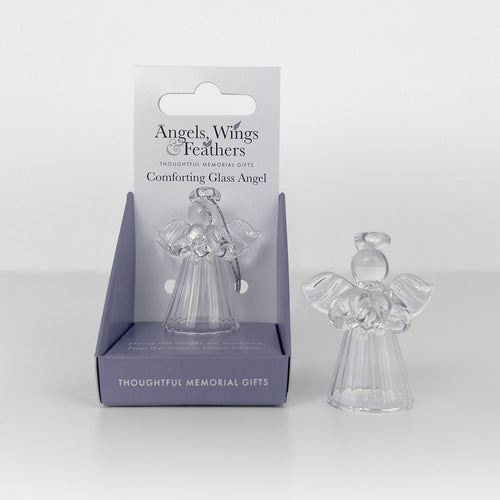 Angels, Wings & Feathers Tiny Glass Angel