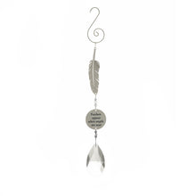 Load image into Gallery viewer, Crystal Metal Hanging Feather Memorial Sun Catcher