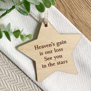 You added Wooden Memorial Star Hanging Decoration for Pets to your cart.